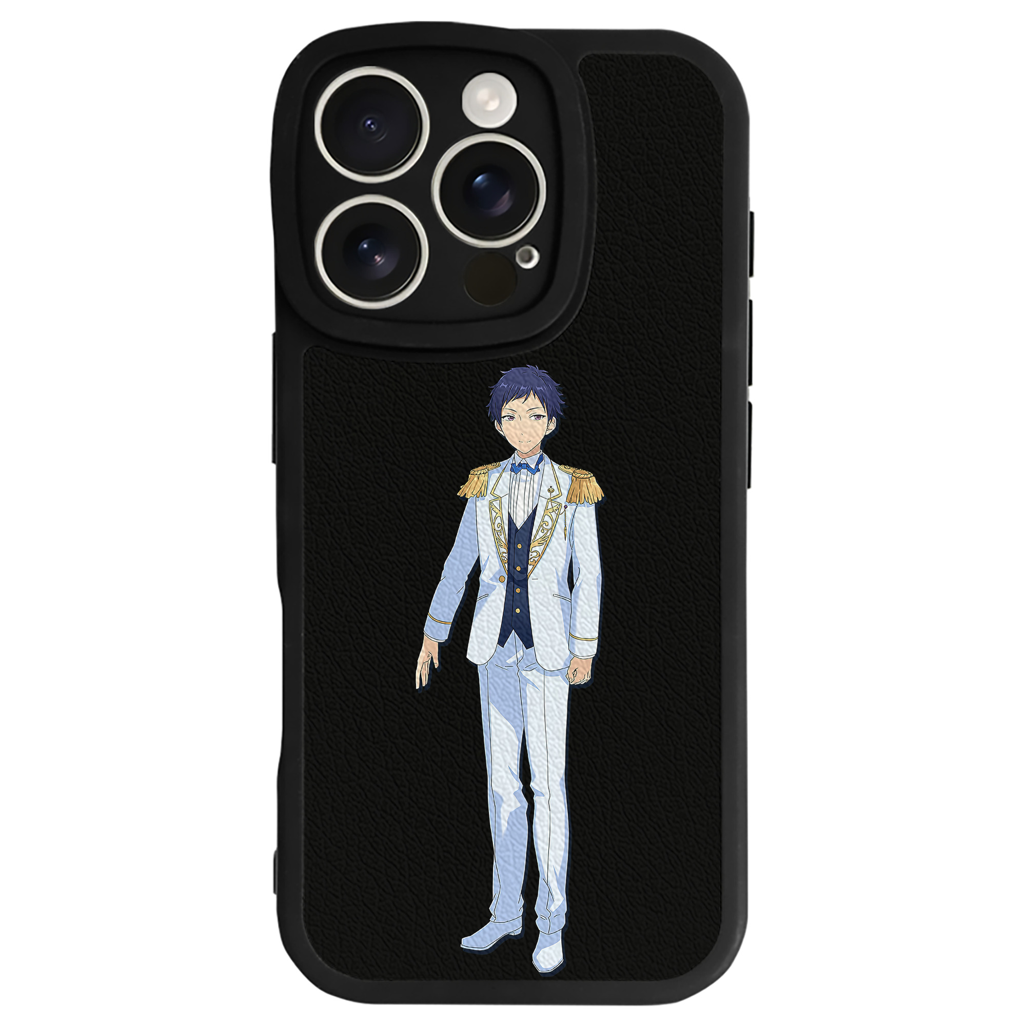 （画像用） あんさんぶるスターズ! Ensemble Stars 【iPhone 16シリーズ対応】シリコンスマホケース（レザー調） 材質：シリコン